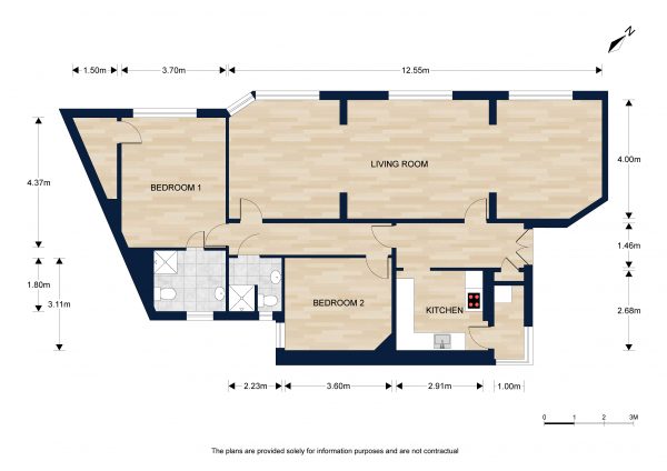 2d floor plan real estate