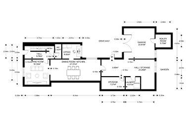 2d floor plan