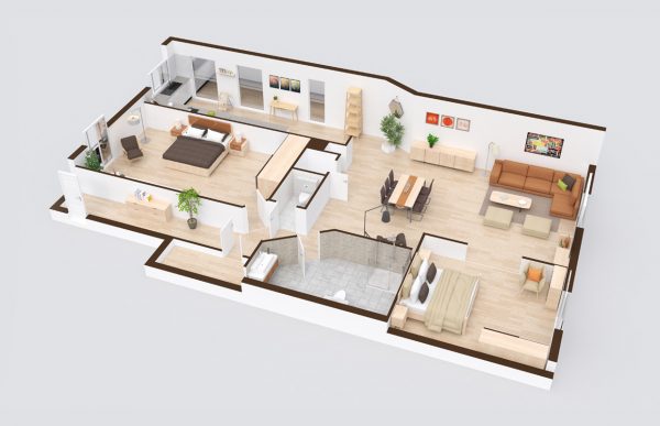 floor plan 3D