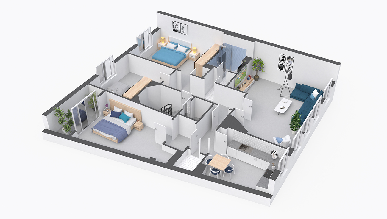 floor plan 3D