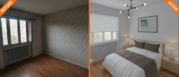 home staging virtuel immobilier