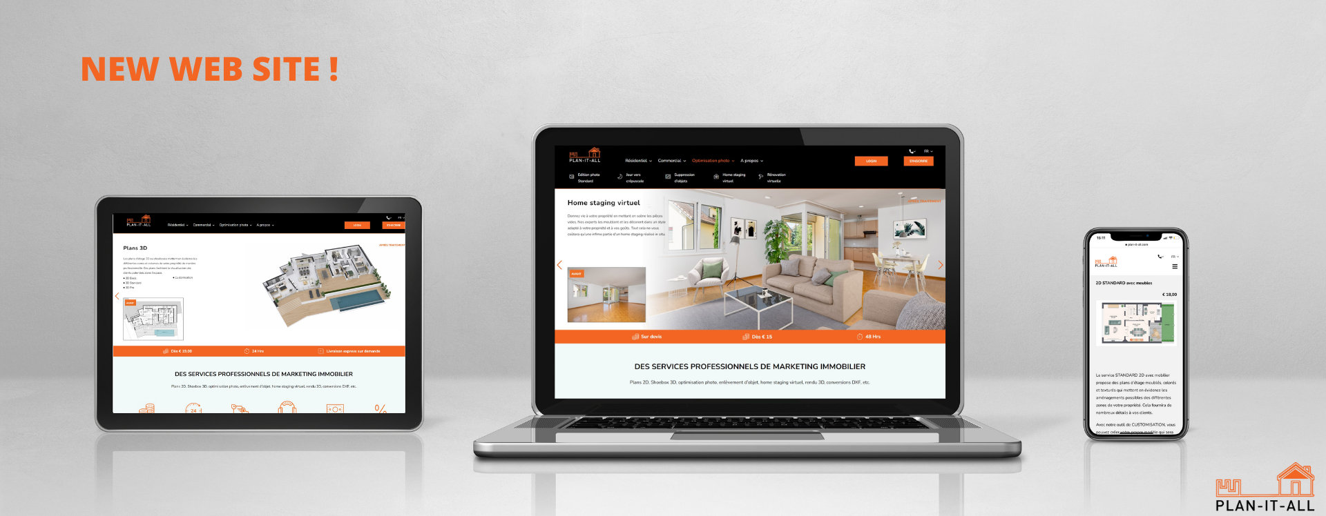 A new website for PLAN IT ALL - Plan It All