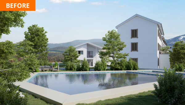 conversion photo jour crépuscule immobilier