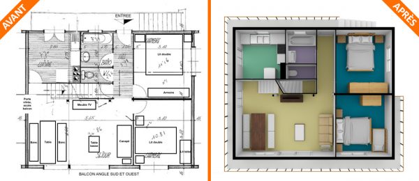 Plan maison 3D basic