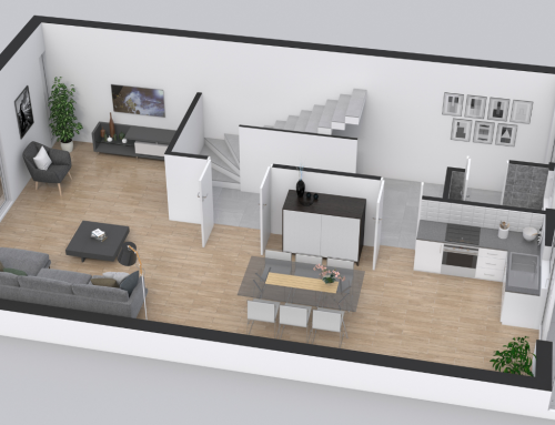 Un service de création de plans de maison 3D