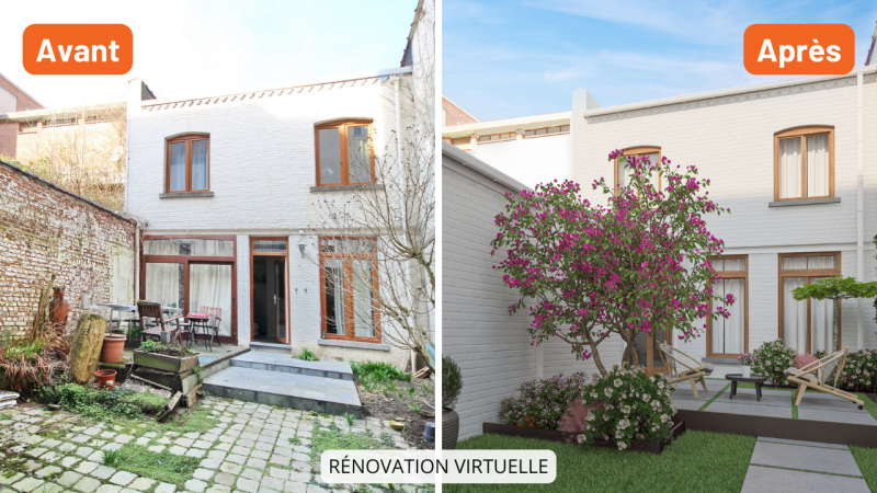 Vue 3D renovation maison Article Blog