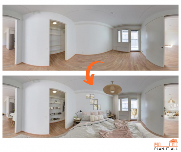 360° virtual home staging 