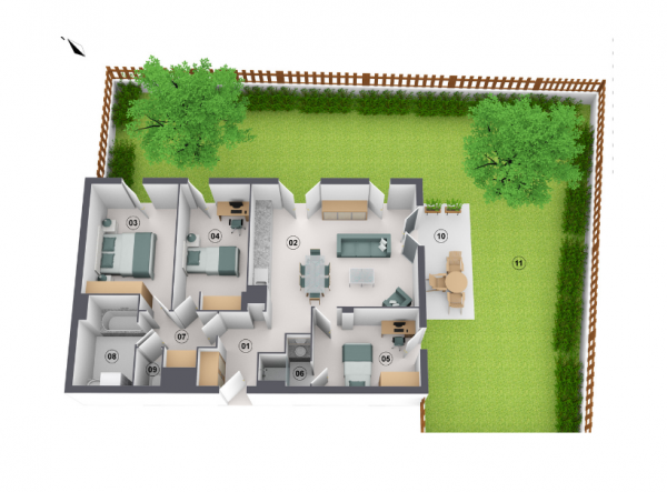Adding floor plans to your ads, an asset for projection