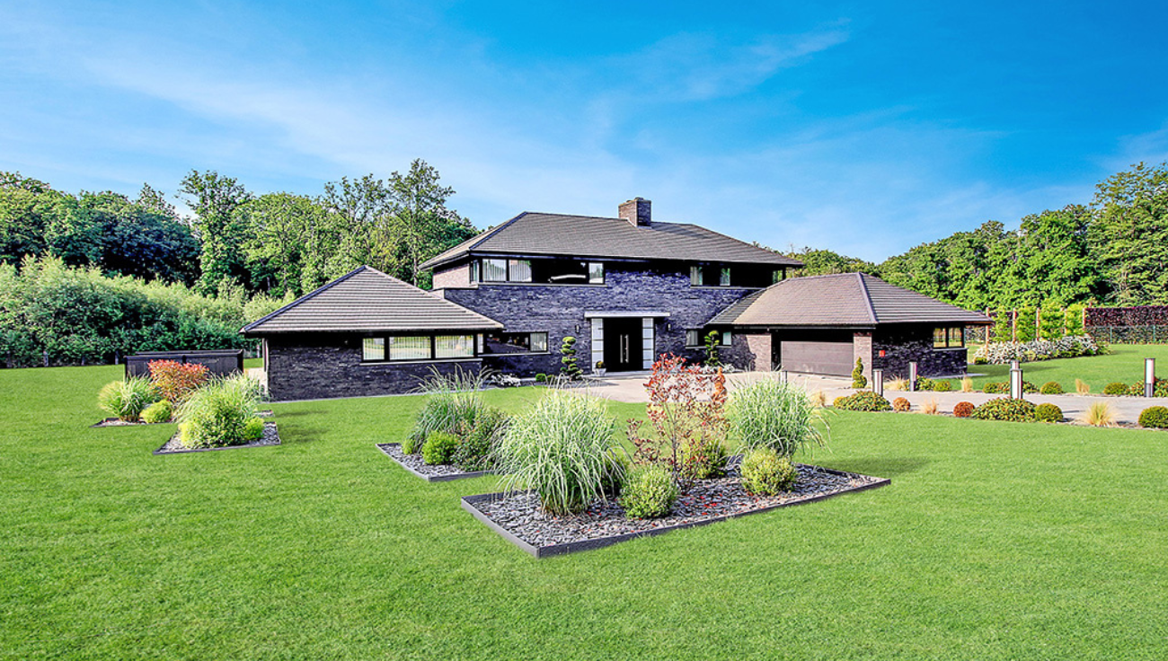 Home staging virtuel jardin