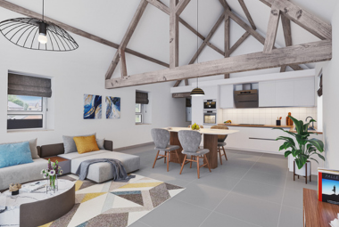 Renovation virtuelle - Photo traitee