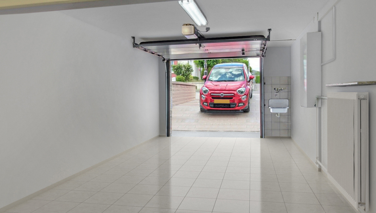 Suppression objet photo garage encombré