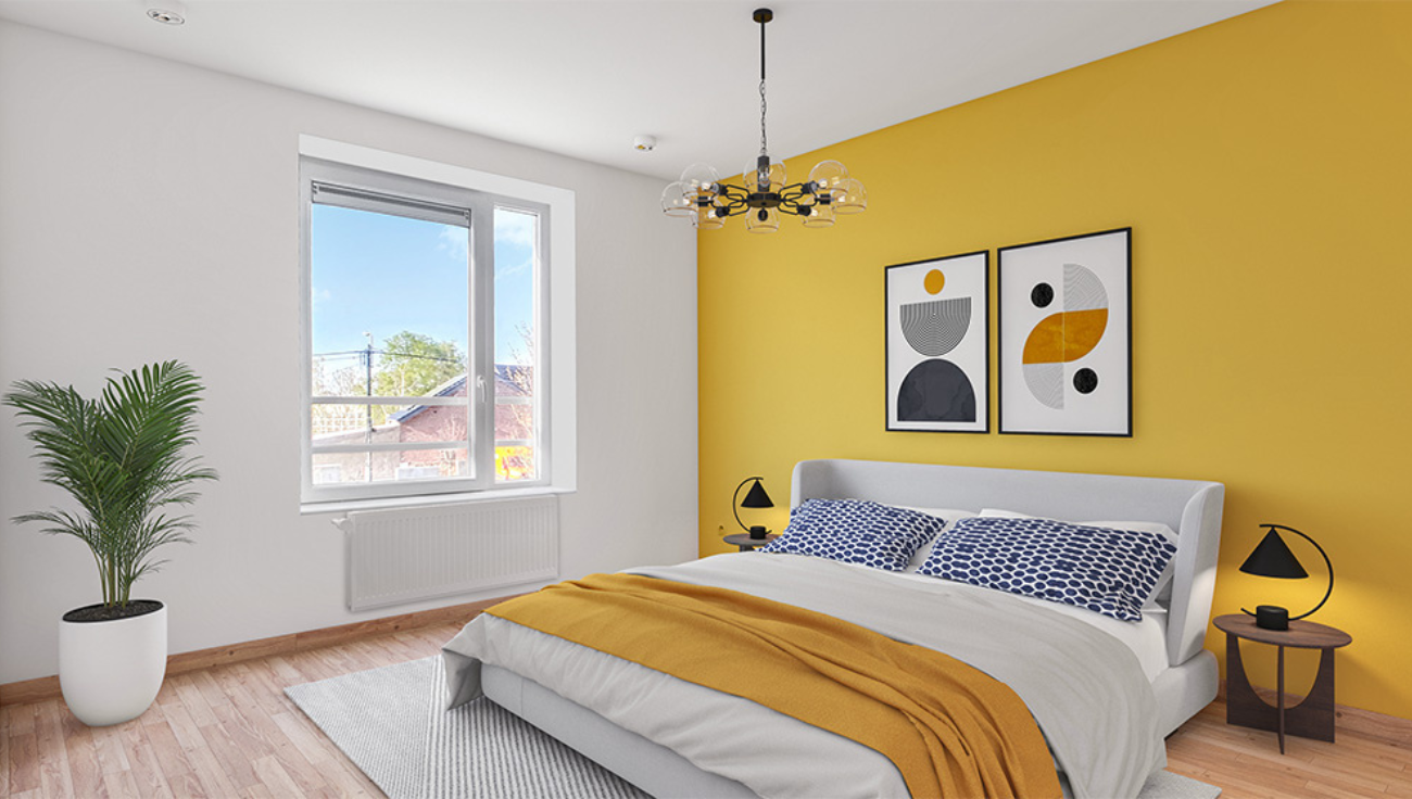 chambre renovation virtuelle photo immobilier