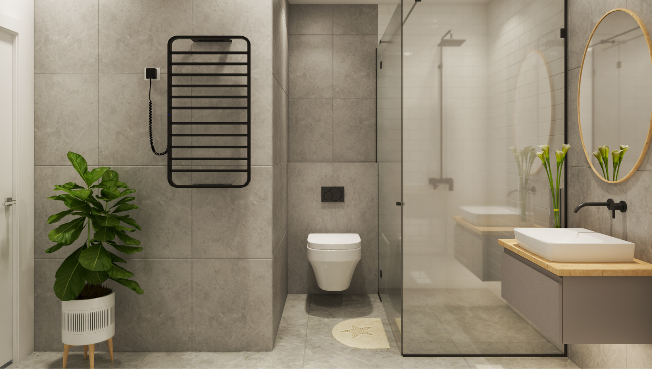 rendu projection photo 3D salle de bain